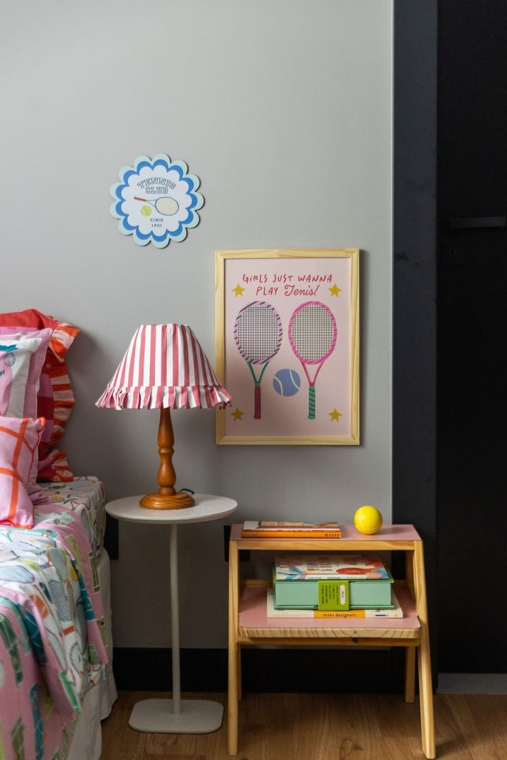 Pôster Infantil - Play Tenis