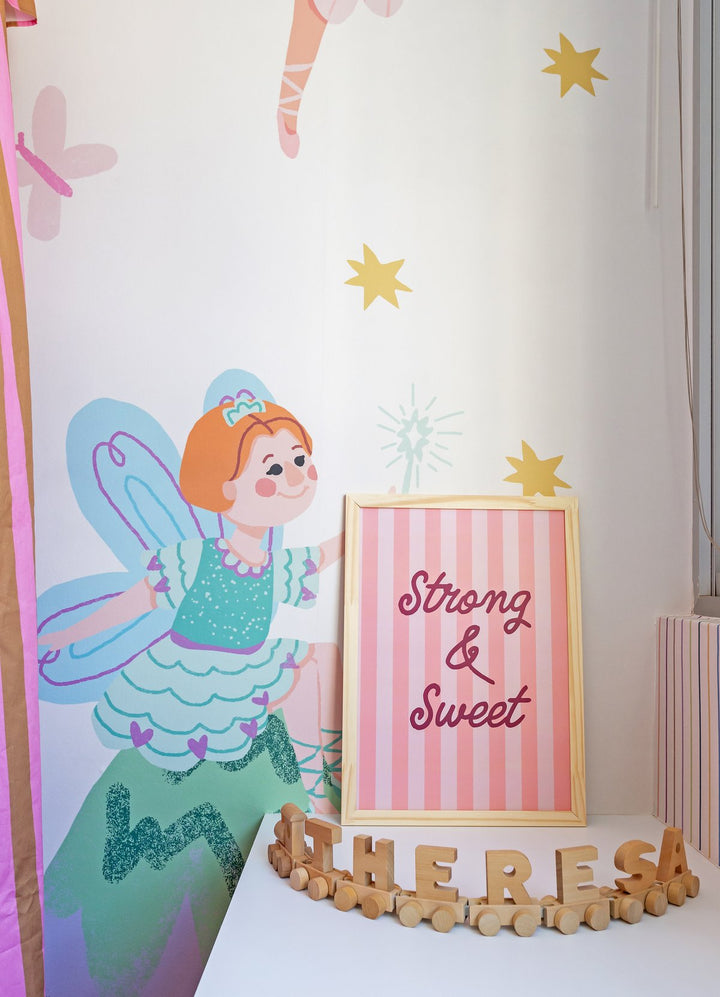 Pôster Infantil - Strong & Sweet