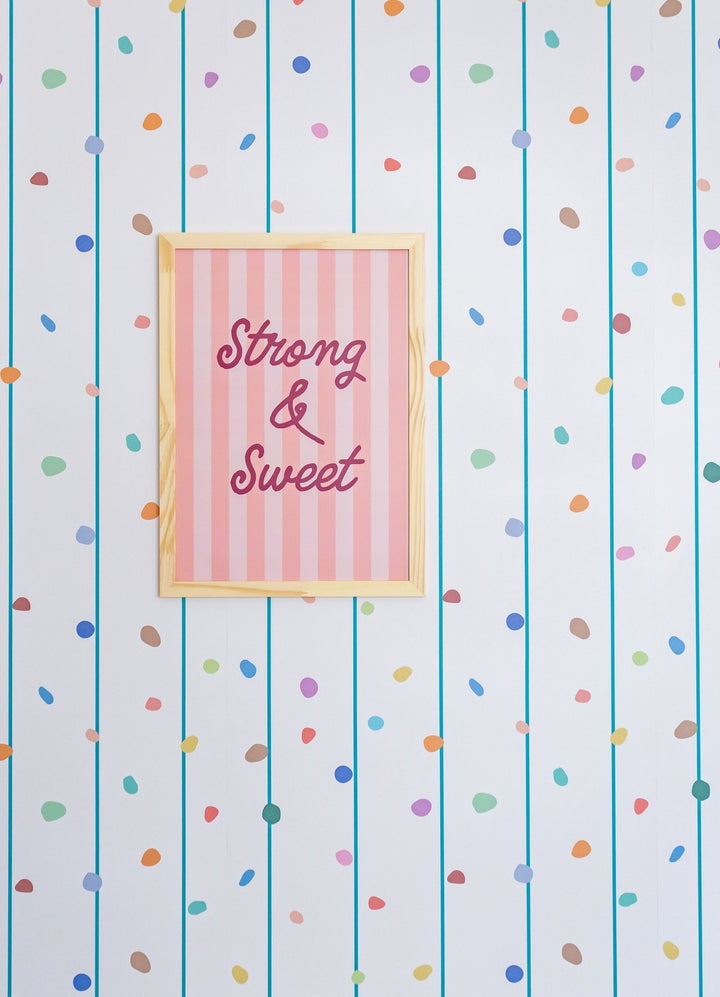 Pôster Infantil - Strong & Sweet