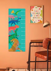 Régua de Crescimento - Dinossauro