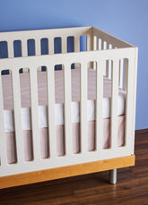 Saia Cama Infantil Linho - Rosê