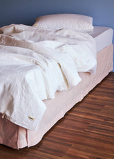 Saia Cama Infantil Linho - Rosê