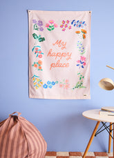 Tapestry Médio - Happy Place