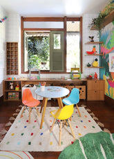 Tapete Lorena Canals + MOOUI - Bolinhas Coloridas 1,10 x 1,50m