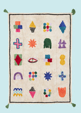 Tapete Lorena Canals + MOOUI - Formas 1,40 x 2,00m