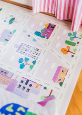 Tapete Playmat - Cidade Rosa