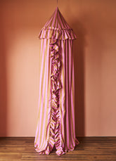 Tenda Infantil com Babado - Listrado Flor de Cacau