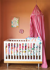 Tenda Infantil - Xadrez Carmin