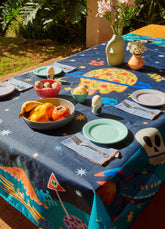 Toalha de Mesa Impermeável - Aventura Cósmica