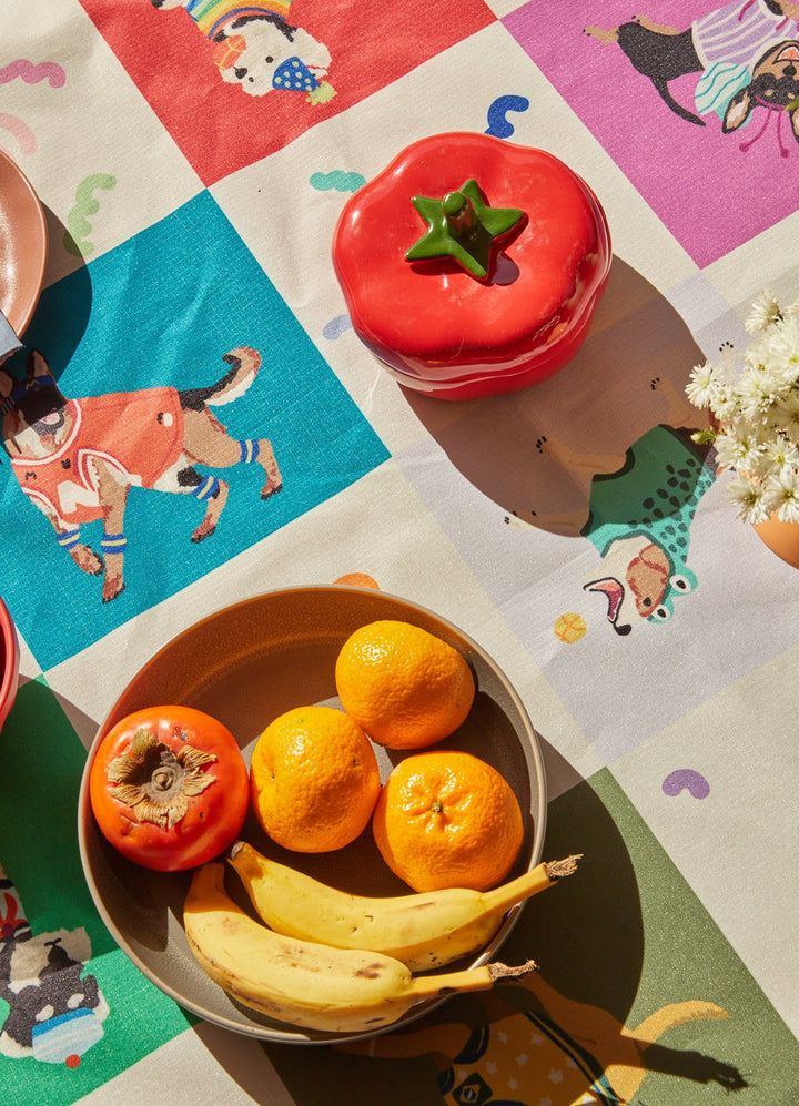 Toalha de Mesa Impermeável - Cachorrinhos