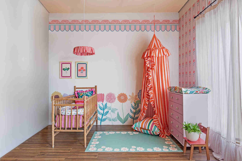 Tapete para quarto de bebê: como escolher