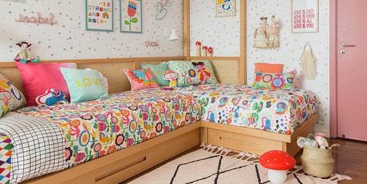 Quarto compartilhado de duas irmãs