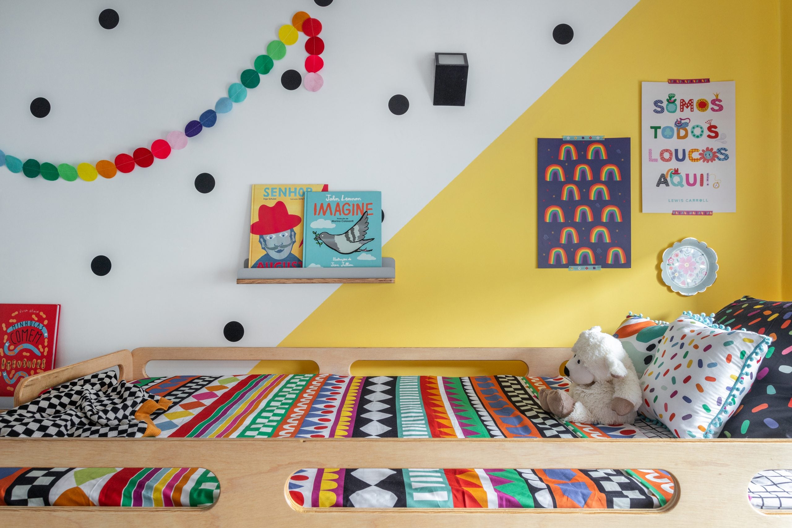 quarto de menina e menino juntos