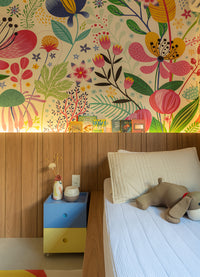 Papel de Parede Infantil Flora - Painel