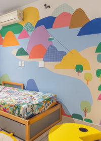 Papel de Parede Infantil Cidade Maravilhosa - Painel