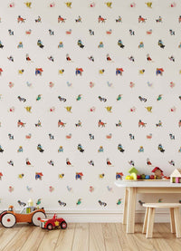 Papel de Parede Infantil - Cachorrinhos