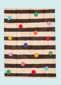 Tapete Lorena Canals + MOOUI - Listrado Pop 1,20 x 1,60m