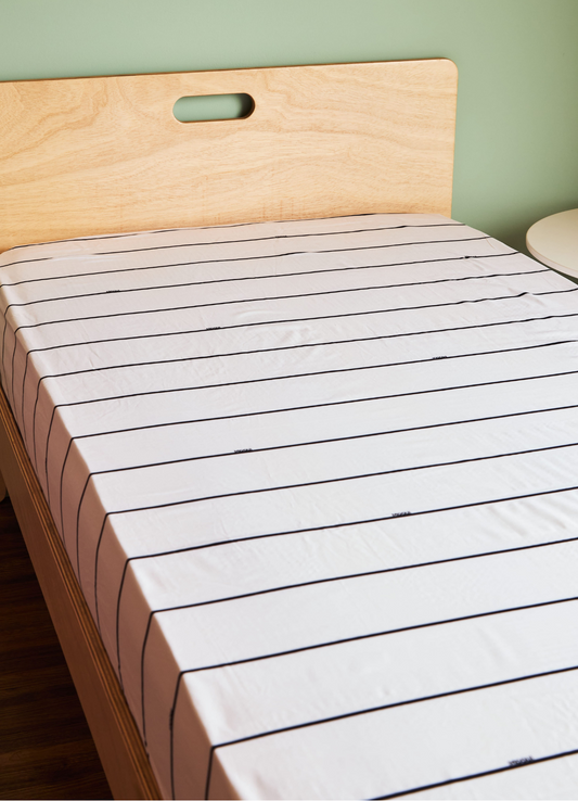 Lençol de Cima Infantil - Listrado Onyx