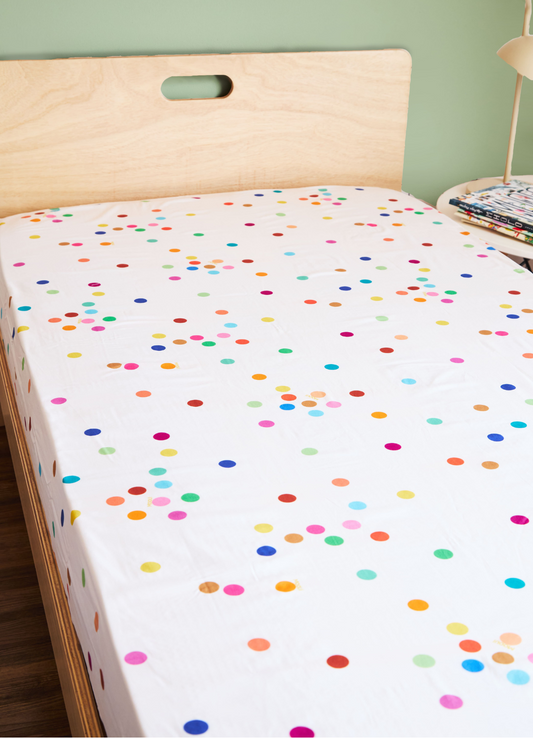 Lençol de Cima Infantil - Espuma Do Mar