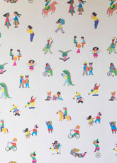 Papel de Parede Infantil - Direito de Brincar