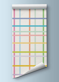 Papel de Parede Infantil - Contando Cores Suave