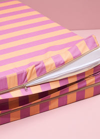 Colchonete Dobrável - Listrado Violeta