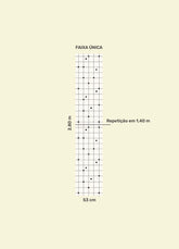 Papel de Parede Infantil - Grid Bolinhas P&B
