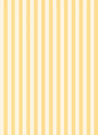 Papel de Parede Listra Fina - Creme + Amarelo Radiante