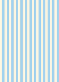 Papel de Parede Listra Fina - Creme + Azul Céu