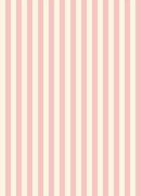 Papel de Parede Listra Fina - Creme + Rosa Doçura