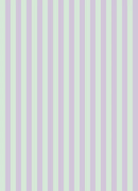 Papel de Parede Listra Fina - Menta + Lilás