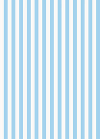 Papel de Parede Listra Fina - Off White + Azul Céu
