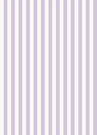 Papel de Parede Listra Fina - Off White + Lilás