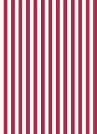 Papel de Parede Listra Fina - Off White + Marsala