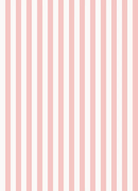 Papel de Parede Listra Fina - Off White + Rosa Doçura