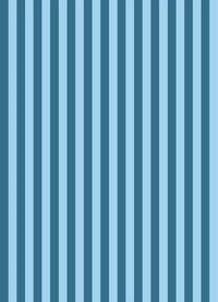 Papel de Parede Listra Fina - Petróleo + Azul Céu