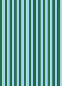 Papel de Parede Listra Fina - Pinheiro + Azul Céu