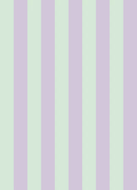 Papel de Parede Listra Larga - Menta + Lilás