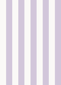 Papel de Parede Listra Larga - Off White + Lilás