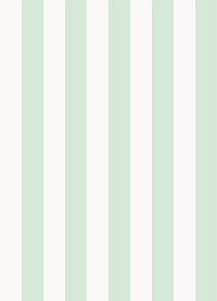 Papel de Parede Listra Larga - Off White + Menta
