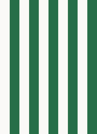 Papel de Parede Listra Larga - Off White + Pinheiro