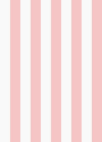 Papel de Parede Listra Larga - Off White + Rosa Doçura