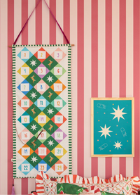 Papel de Parede Infantil - Listrado Cereja