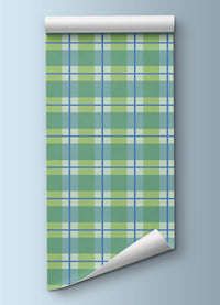Papel de Parede Infantil - Xadrez Campo