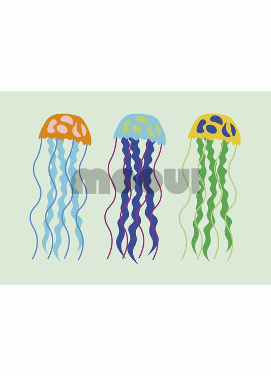 Pôster Infantil - Águas Vivas