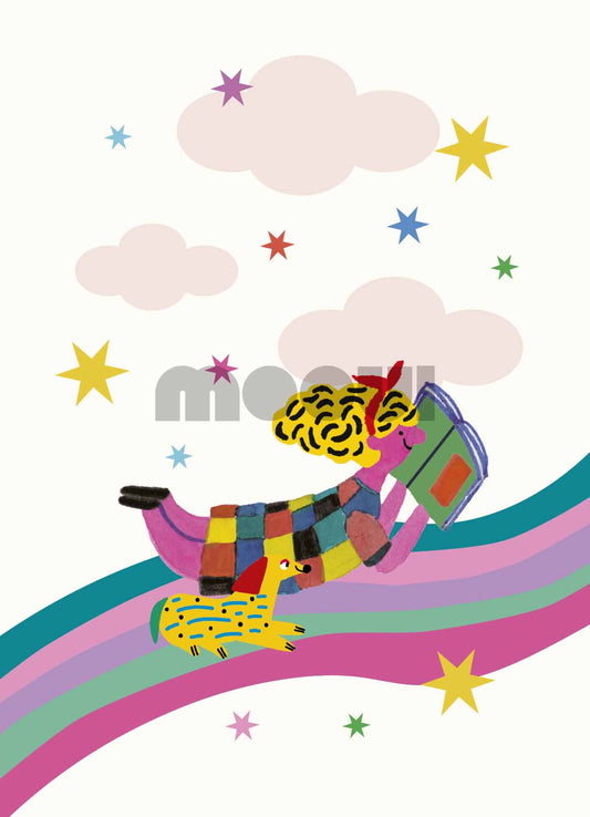 Pôster Infantil - Leitura Mágica