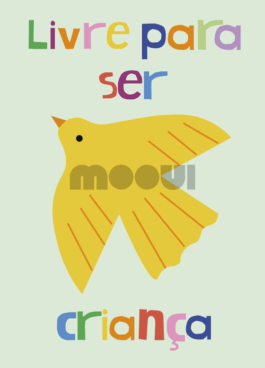 Pôster Infantil - Livre