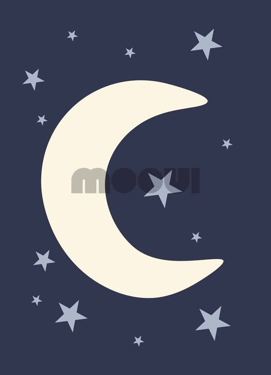 Pôster Infantil - Lua