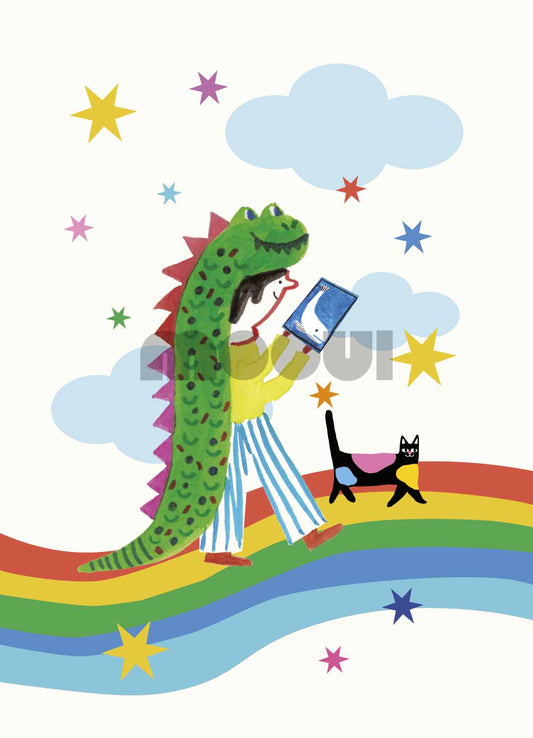 Pôster Infantil - Mundo da Leitura