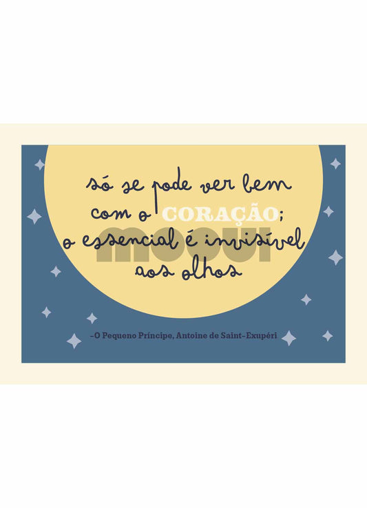 Pôster Infantil - O Pequeno Príncipe